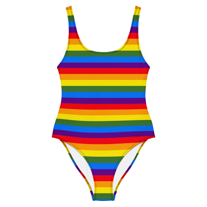 Vibrant Stripes All-Over Swimsuit product image (2)