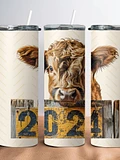 2024 Highland Cow Tumbler product image (1)