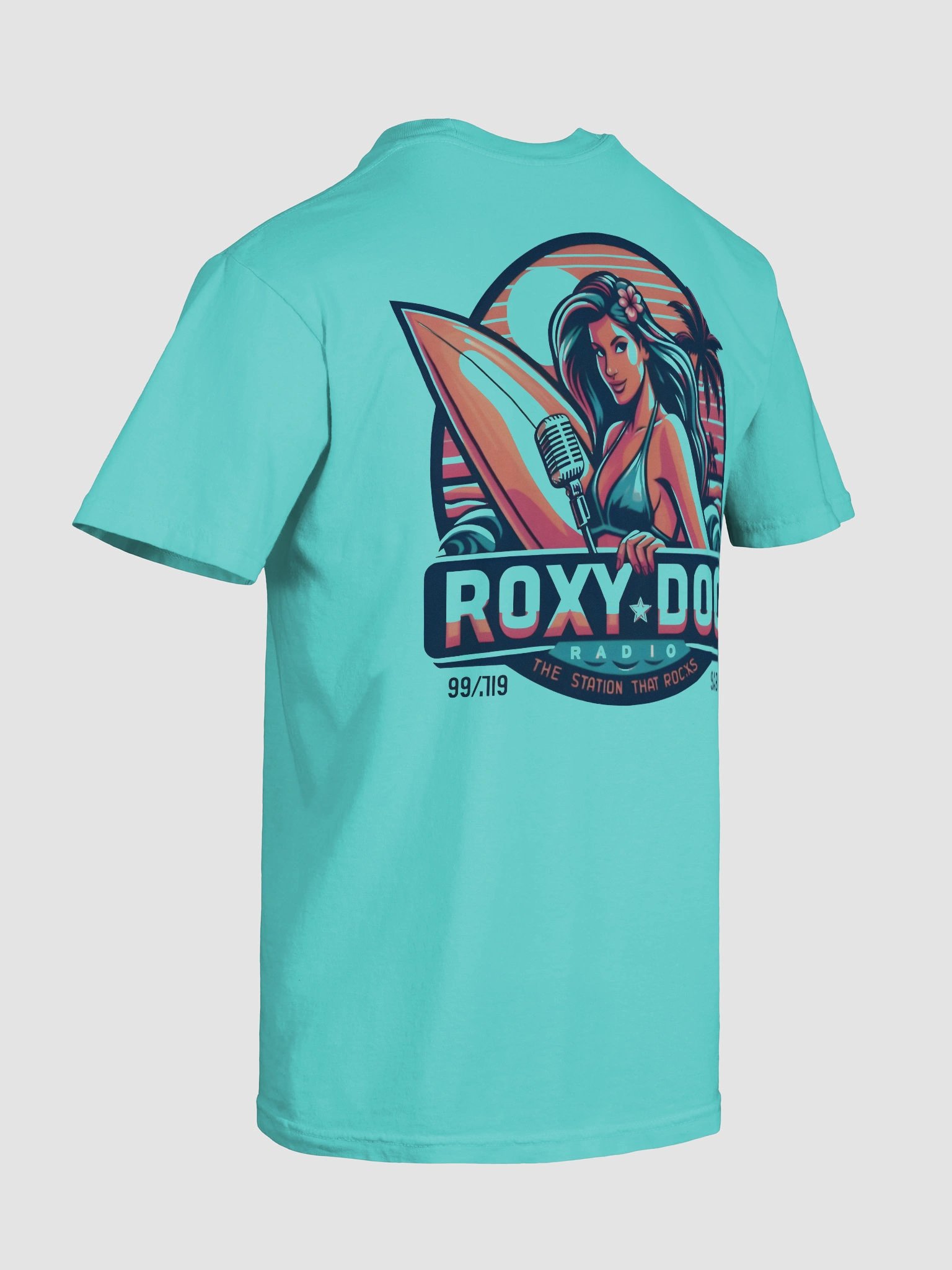 Roxy Dog Radio Surfer Girl T-Shirt product image (133)