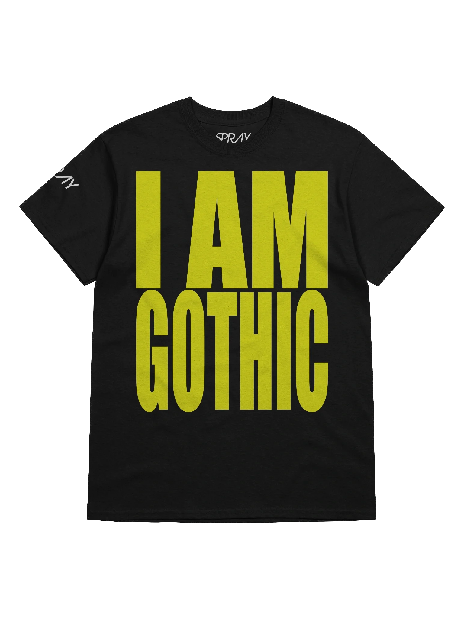 SPRAY - I Am Gothic T-shirt product image (5)