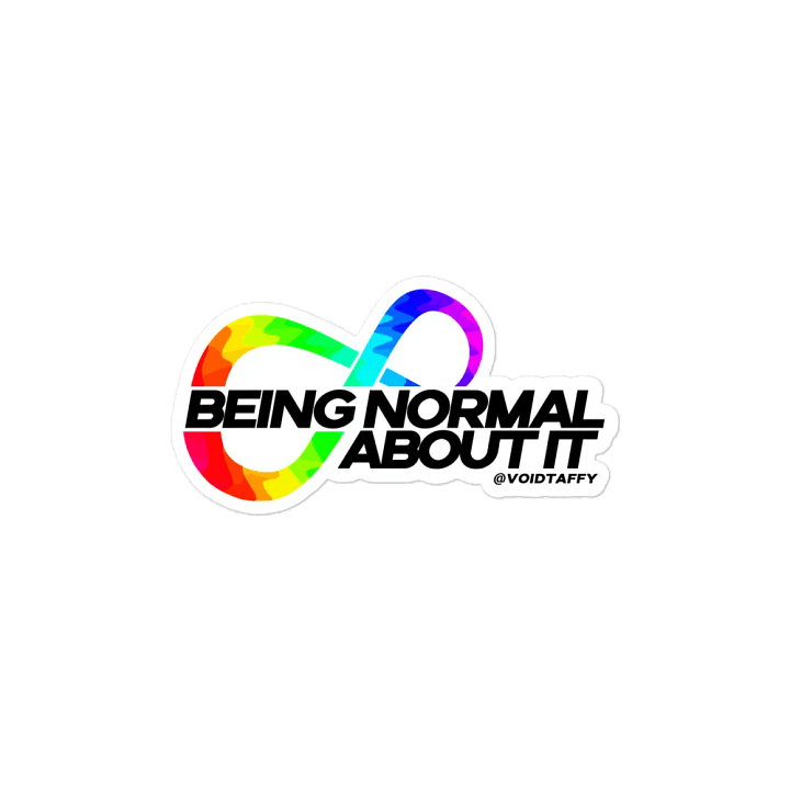 Being Normal About it- Magnet product image (1)