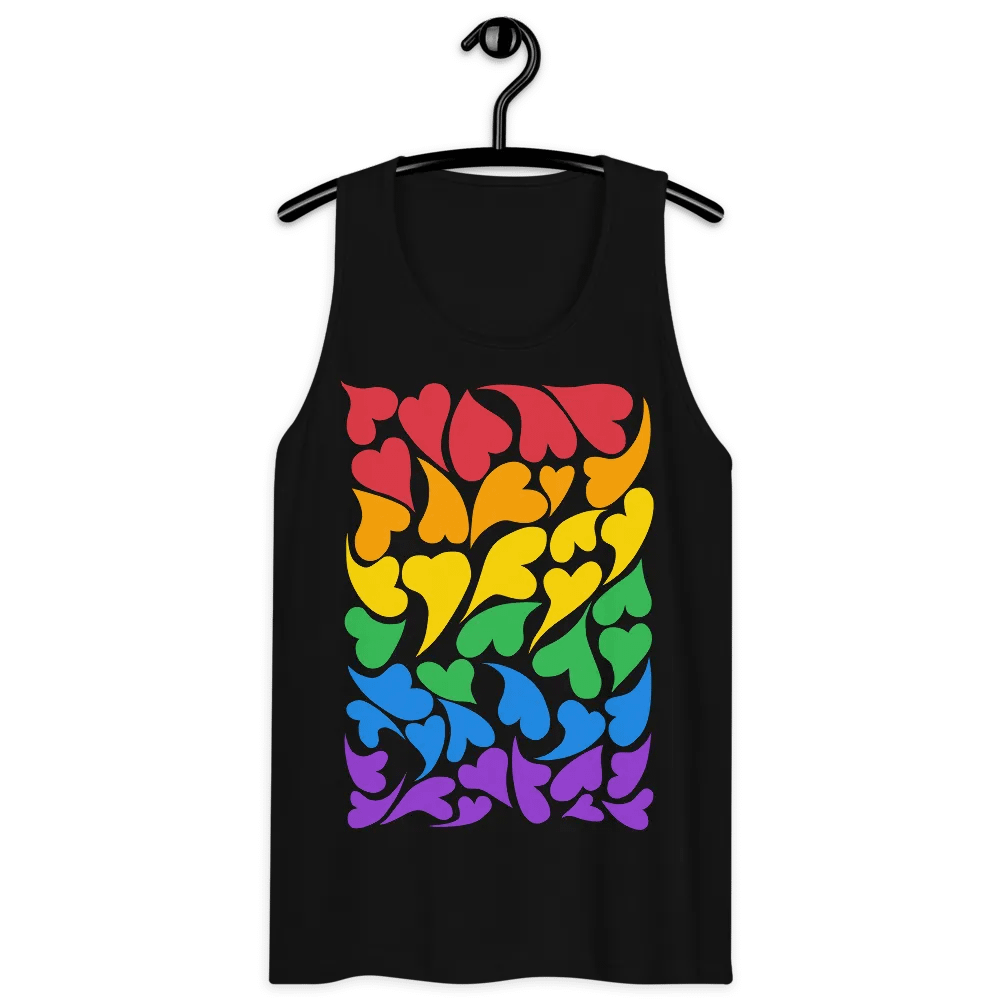 Nestled PRIDE Rainbow Tank Top product image (12)