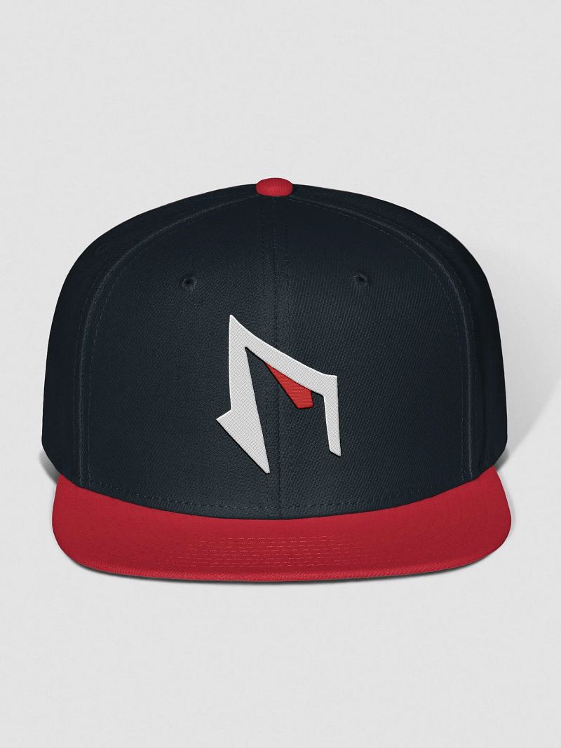 Limited EDITION FLAT BRIM RED FAM3 LOGO HAT Embroidery