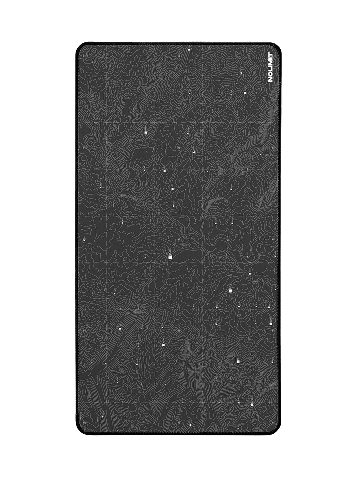 NOLIMIT M size gaming mat - Topographic Mapping Night Vision product image (2)