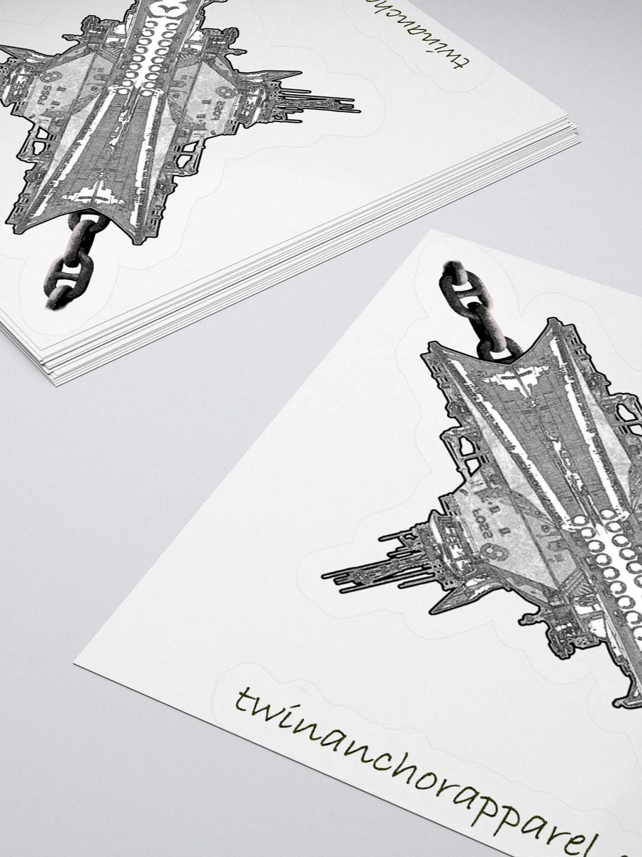 Foss double tug Sketch Kiss Cut Stickers product image (15)