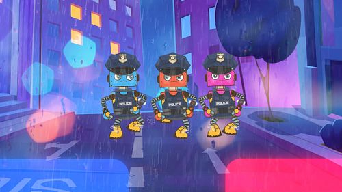 🚨🐉 Catch the Dragon King is HERE! 🐉🚨
Rusty and his friends are suiting up as police officers to fight crime and bring justice...