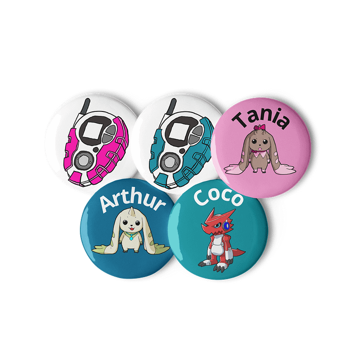 Dcrew Pin Button Set 2 product image (3)