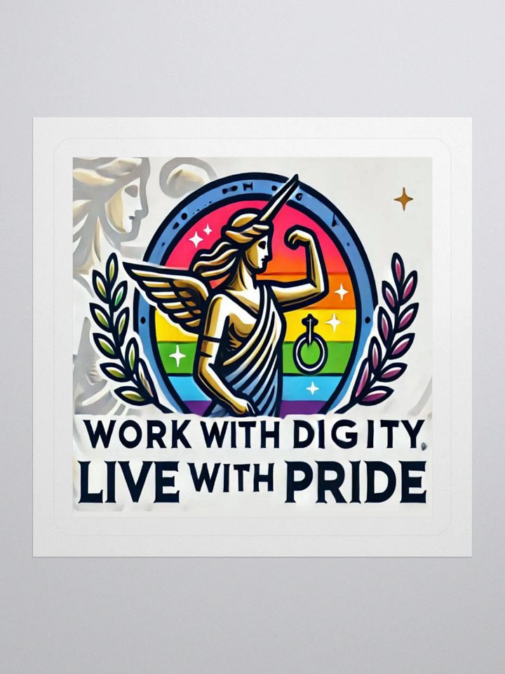 Prideful Wings Kiss Cut Stickers product image (2)