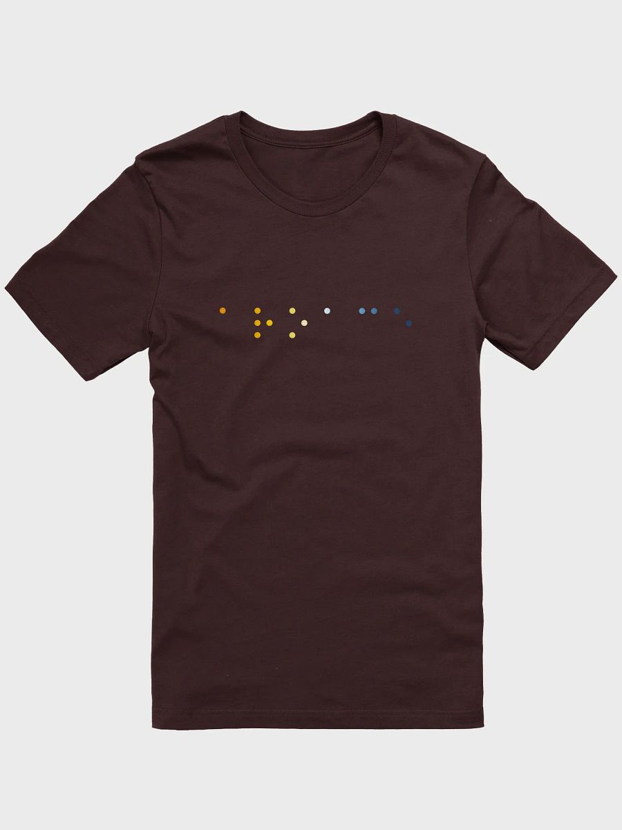 aroace braille t-shirt product image (1)