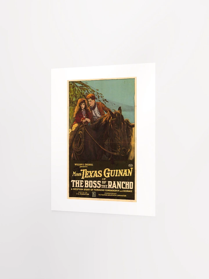 The Boss of the Rancho (1918) Poster - Print product image (2)
