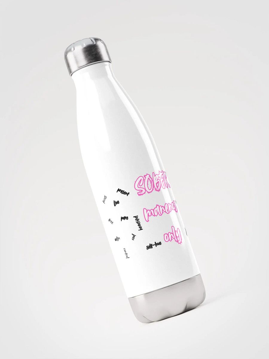 SOBER Manenos Only Stainless Steel Water Bottle product image (1)
