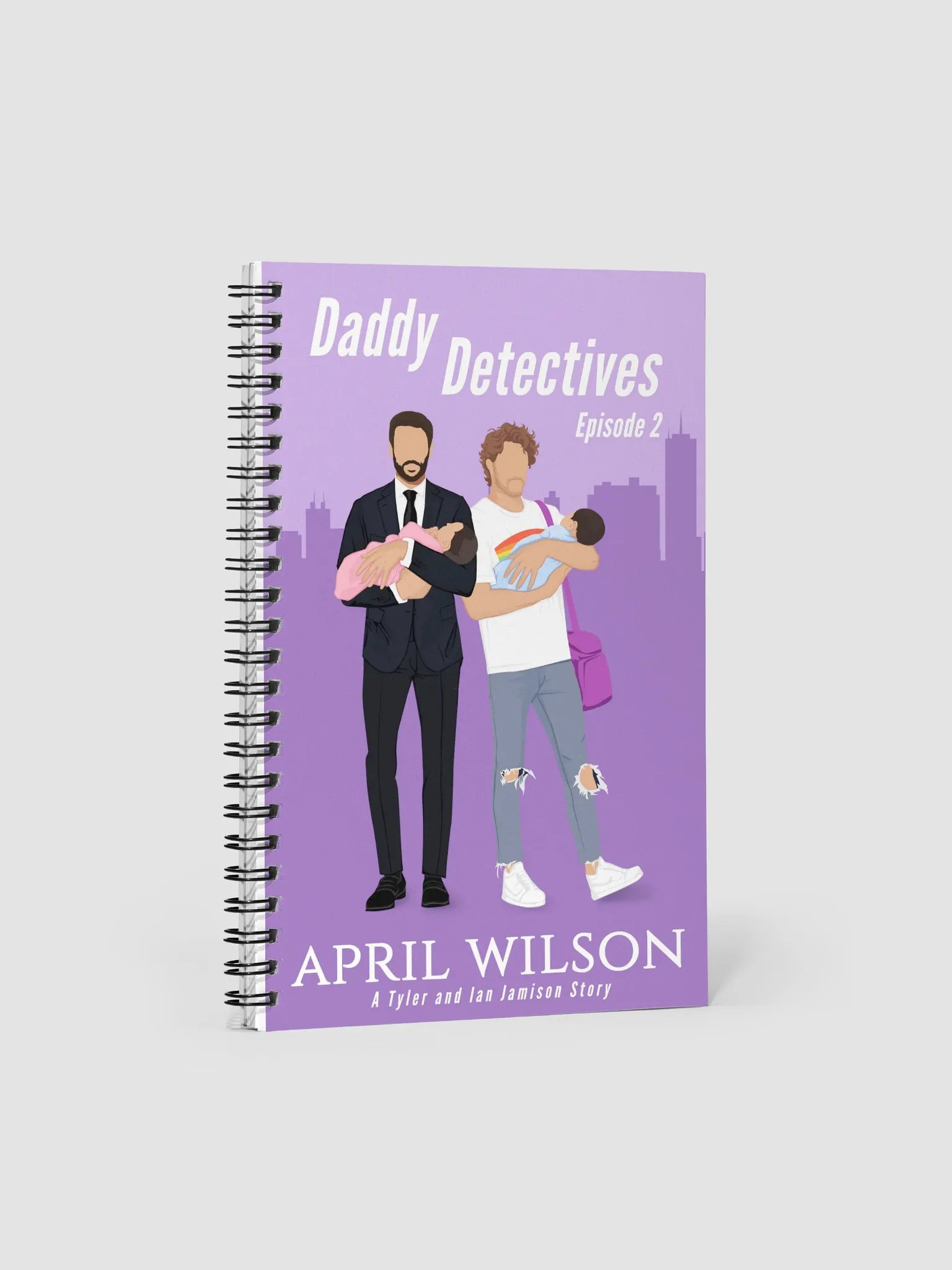 Spiral bound notebook - Daddy Detectives Episode 2 product image (1)