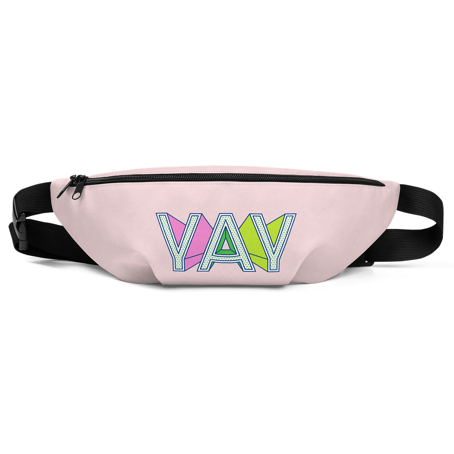 Yay Pale Pink Fanny Pack (Waist Bag) product image (1)