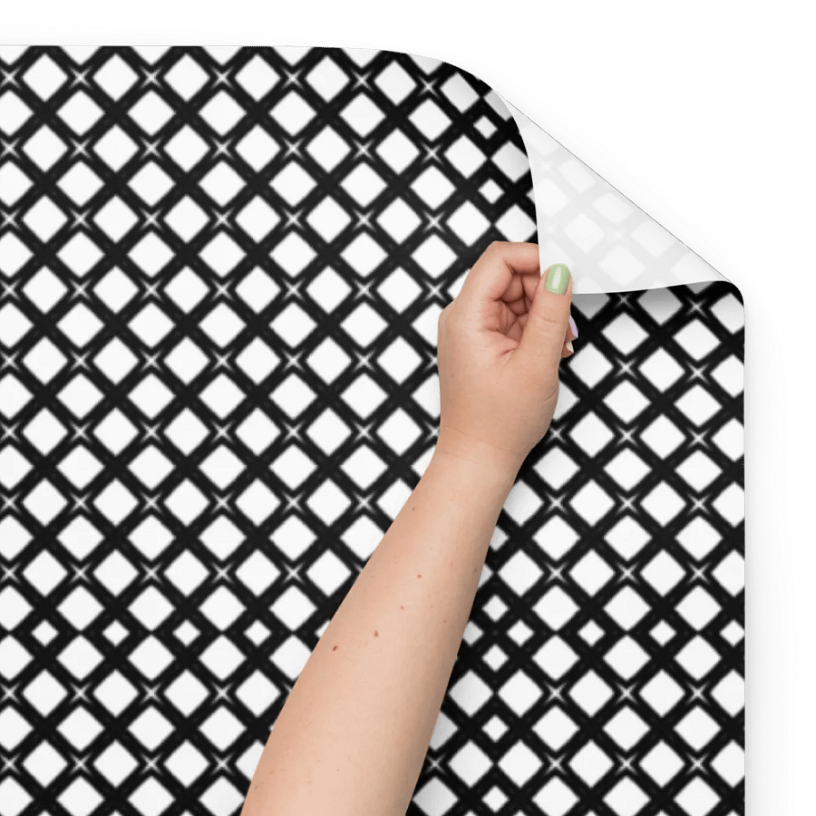 Chic Black and White Wrapping Paper Set product image (12)