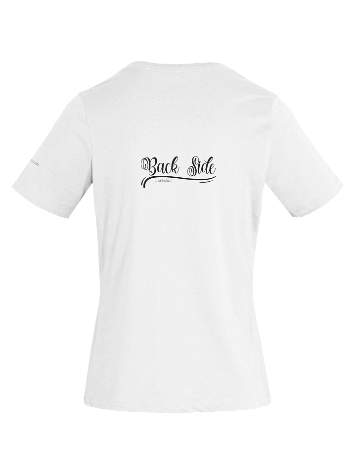 Wanna See My Back Side Black - Women's V-Neck Tee product image (2)