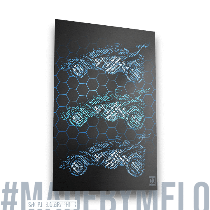 Carball Chatter - Matte Poster | #MadebyMELO product image (2)