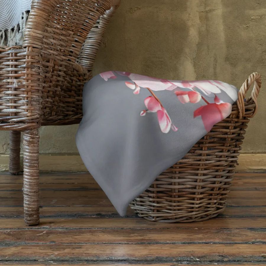 The floral hut design throw blanket product image (22)