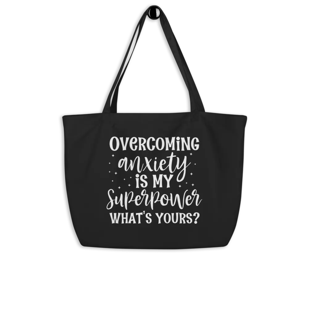 Overcoming Anxiety Is My Superpower Bag product image (8)