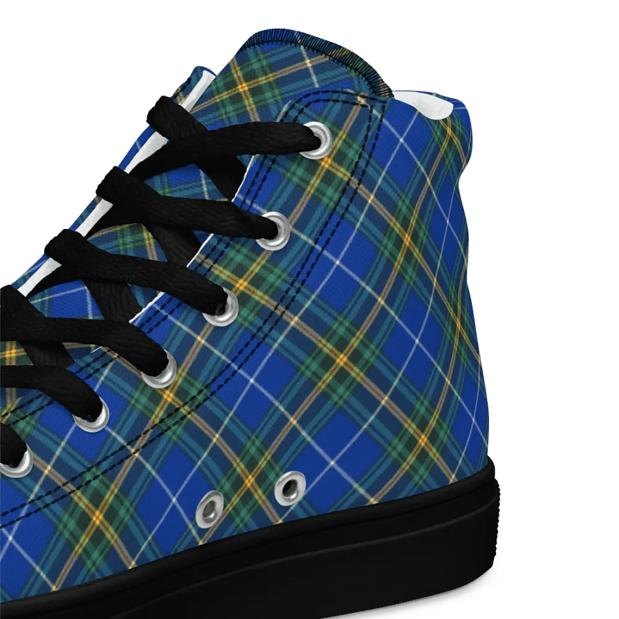 Nova Scotia Tartan Men's High Top Shoes product image (12)
