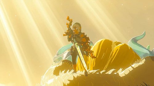 What an incredible game. #LegendofZelda #LoZ #ToTk #videogames #Zelda #Mastersword