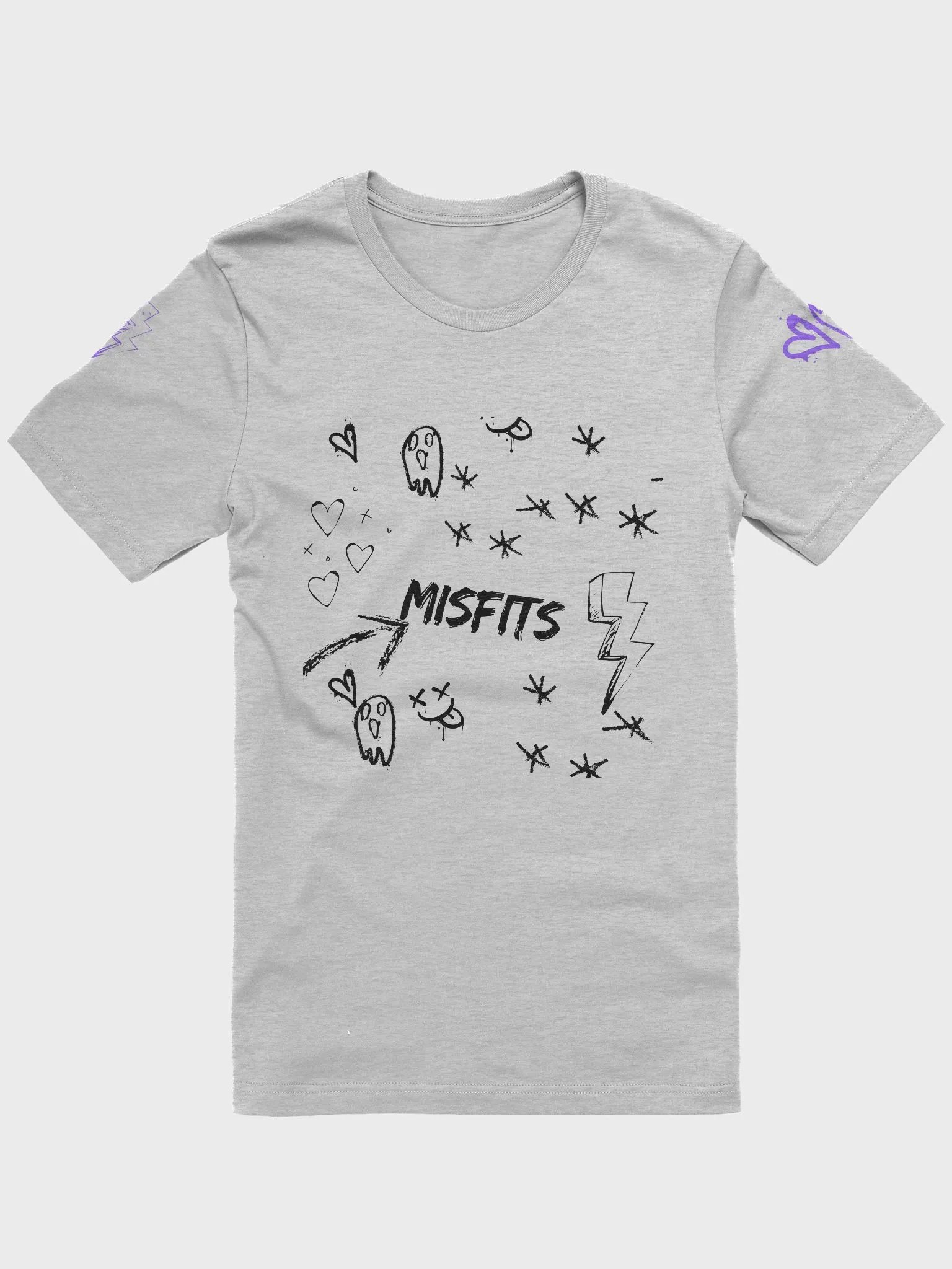 Misfits - Grey Graphic Tee product image (1)