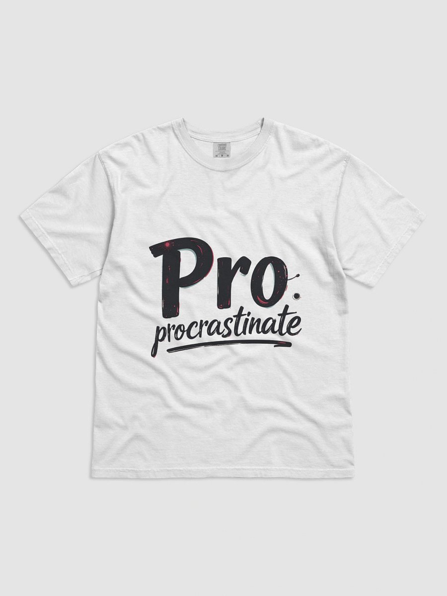 Procrastinate Pro. Heavyweight Tee product image (1)