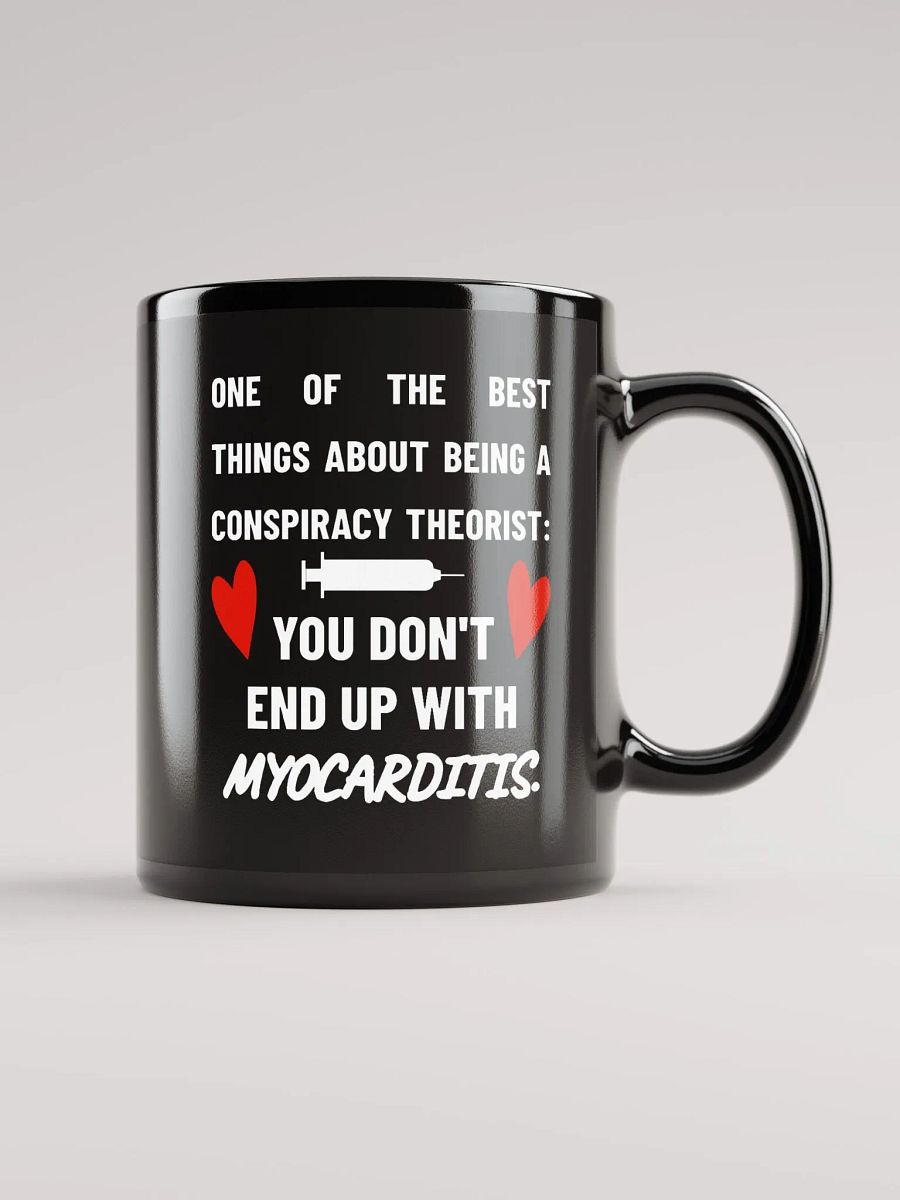 Conspiracy Theorist Myocarditis Truth Bomb Mug product image (1)