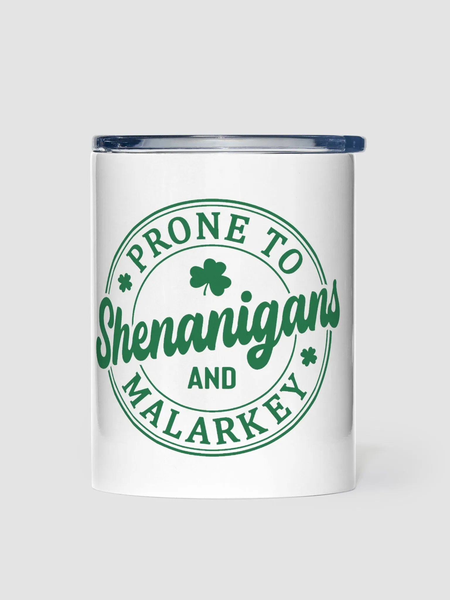 Prone to Shenanigans 10oz White Tumbler product image (2)