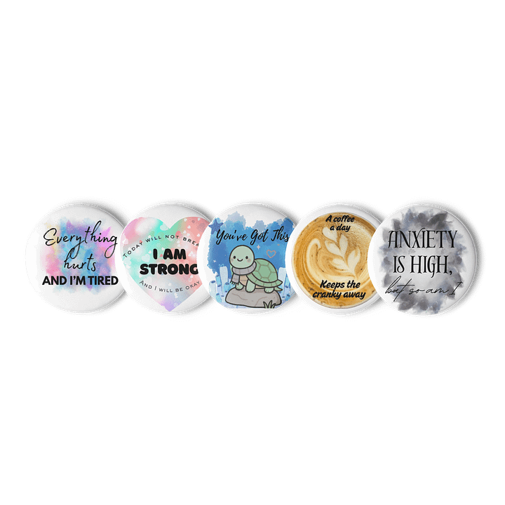 Chaos Cove Button Set (5-Pack) product image (1)