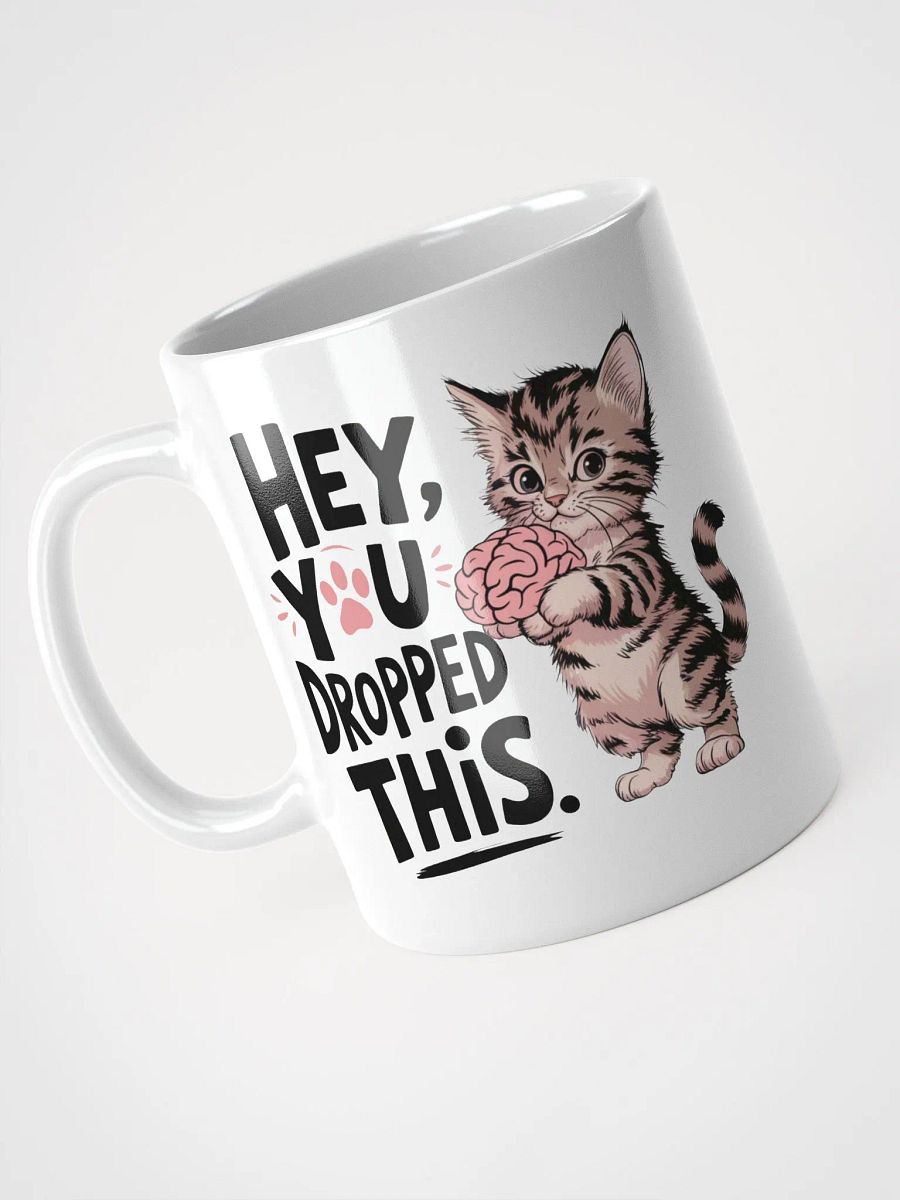 Whimsical Brainy Cat Mug product image (8)