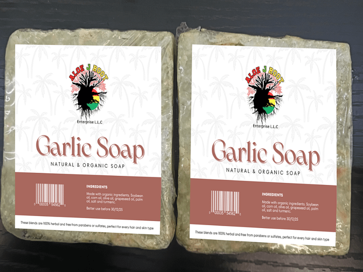 2 X Pack of Garlic Soap product image (1)