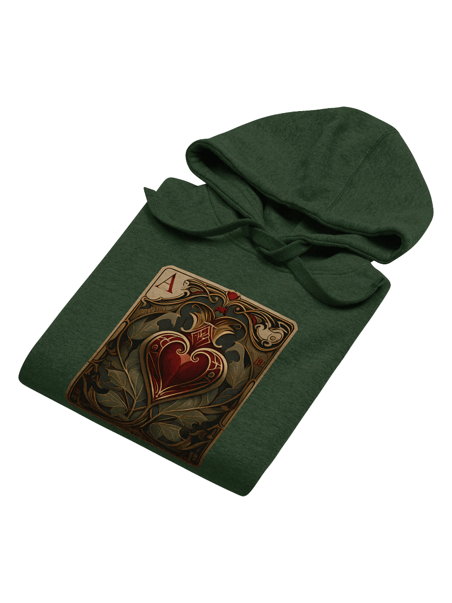 Ace of Hearts Ornate Premium Hoodie product image (4)