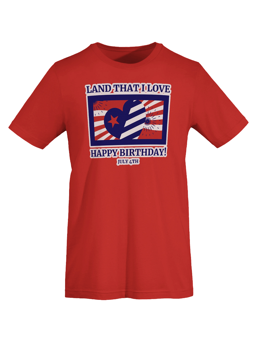 Patriotic July 4th Celebration Tee product image (3)