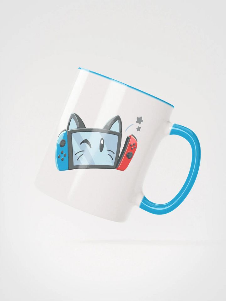 Nintenkats Ceremic Mug - Blue and White product image (3)