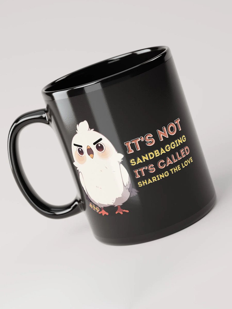 Sharing The Love Black Mug product image (5)