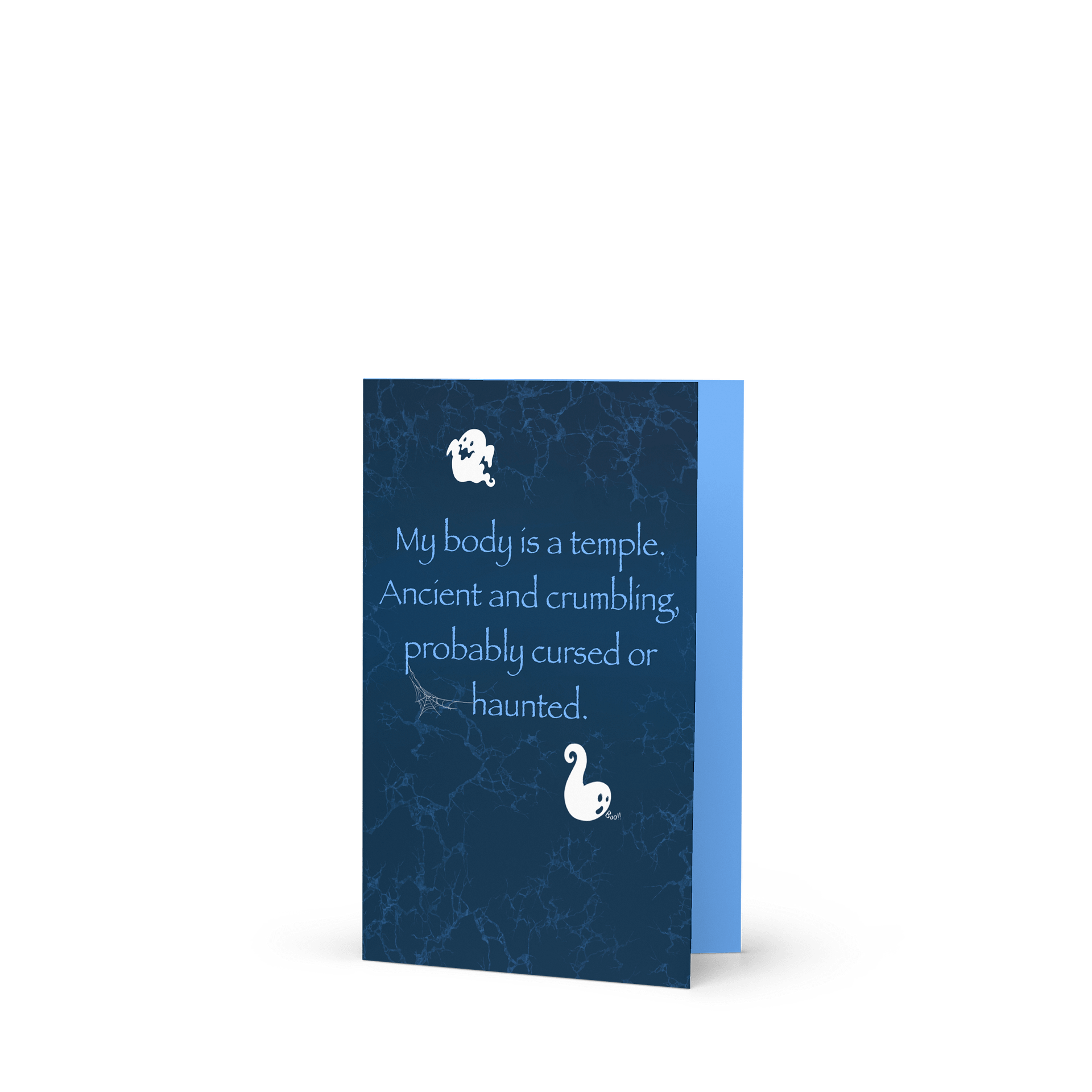 My Body Is A Temple Greeting Card product image (1)