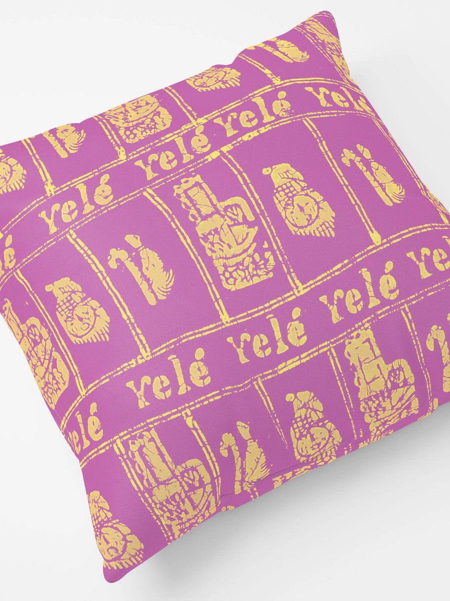 Yelé Luxe Throw Pillow - Royalty Print product image (7)