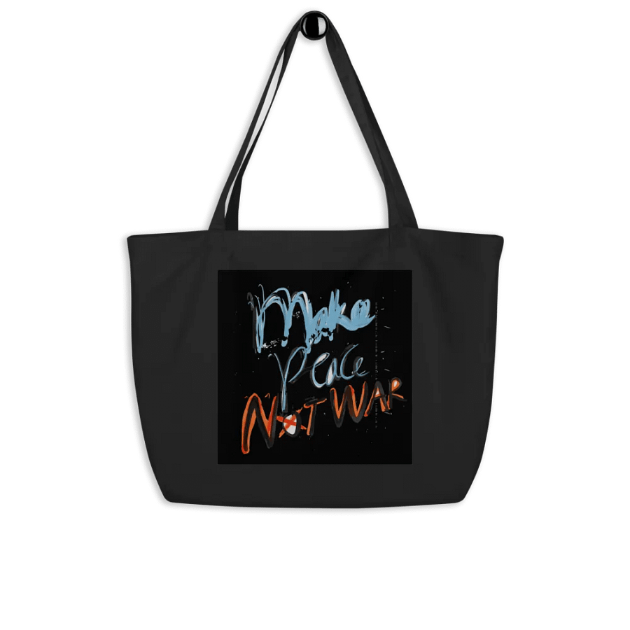 Graffiti Peace Statement Tote Bag product image (8)