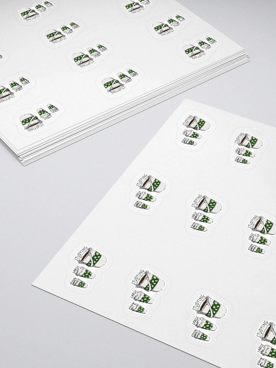 Coffee Study Sticker (SMALL Sheet) product image (4)