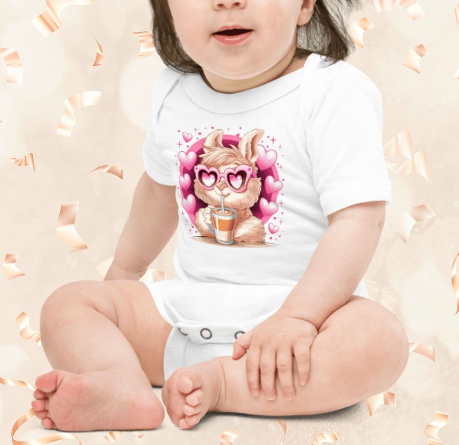 Llama Love Baby Onesie product image (1)