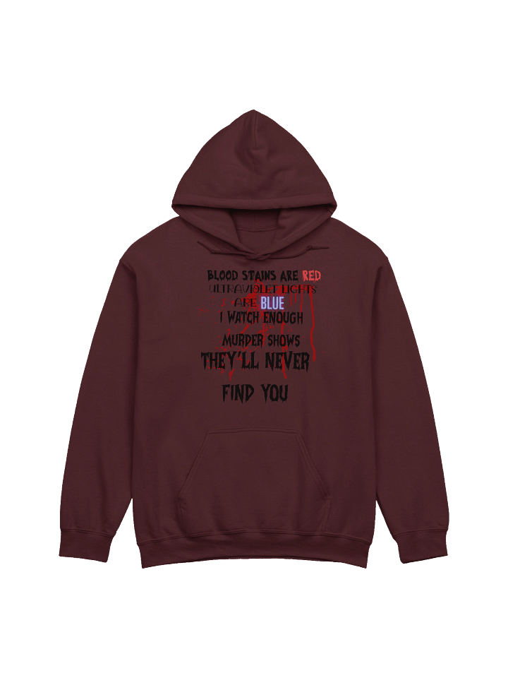 Murder poem hoodie product image (3)