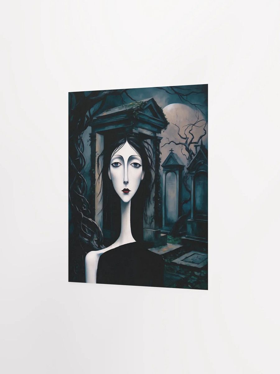 Gothic Cemetery Poster product image (12)