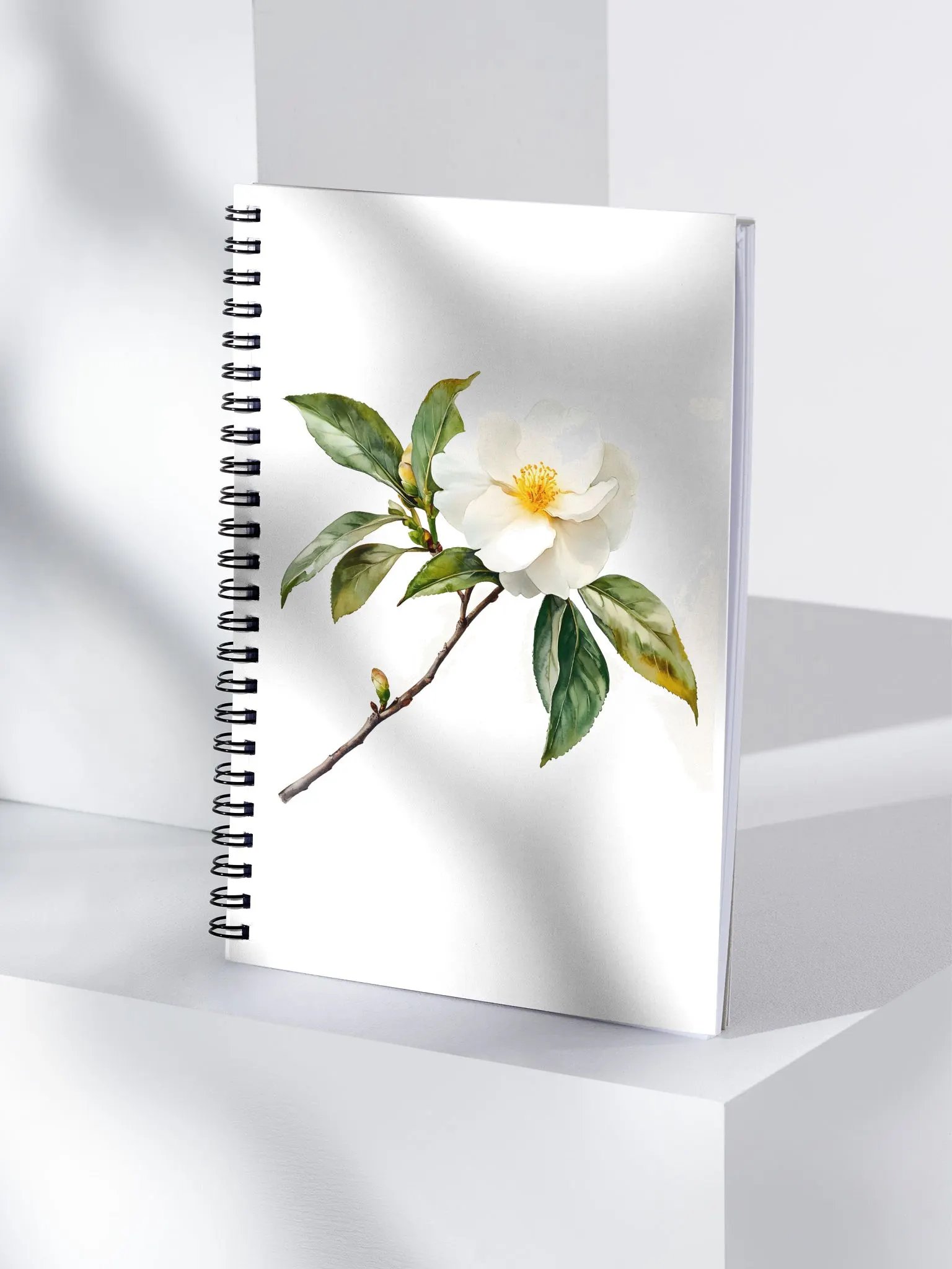 Camellia Spiral Notebook product image (4)