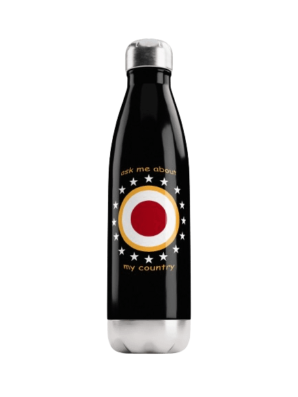 Ask Me About My Country Water Bottle product image (1)