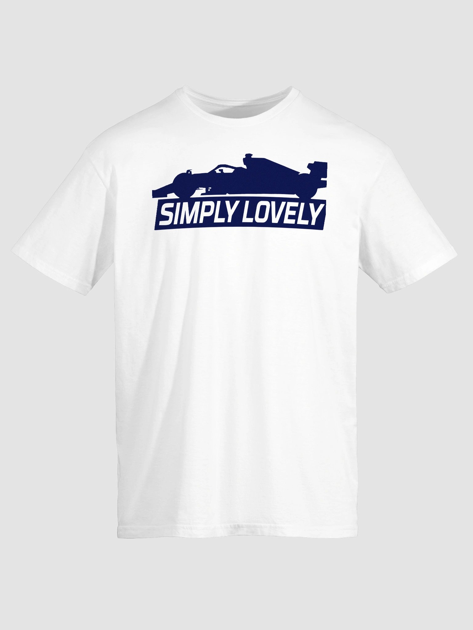 Simply Lovely Max Verstappen Red Bull F1 Car Silhouette T-Shirt - Iconic Quote Fan Art product image (5)