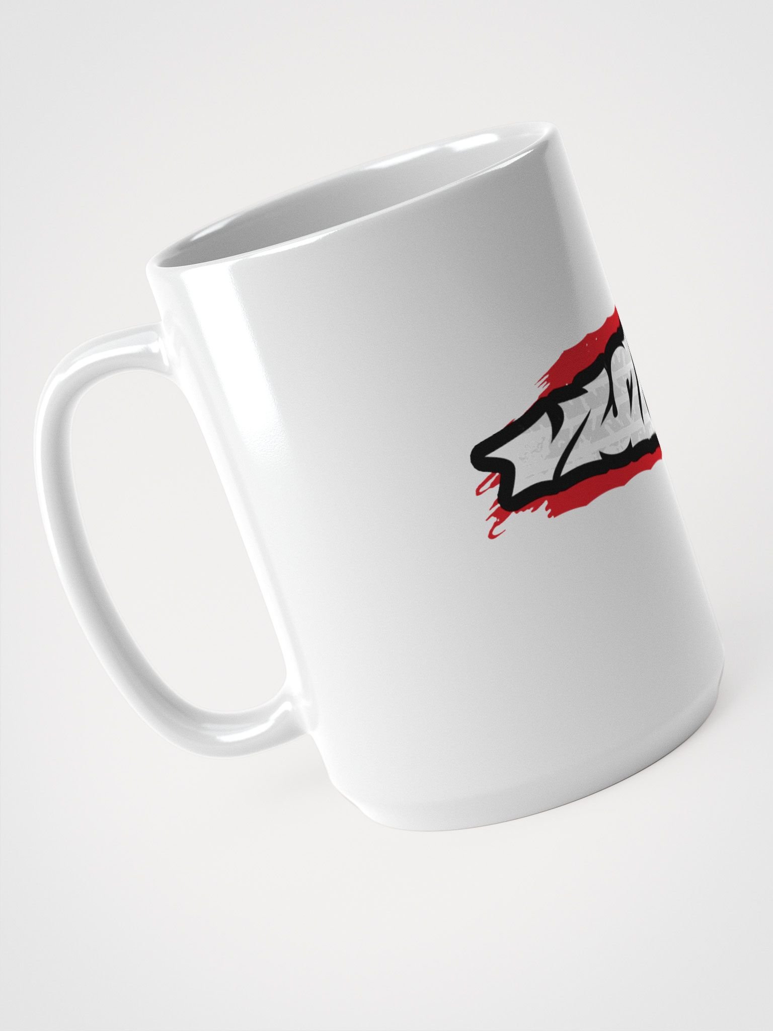 Vis Run Over Logo Glossy Mug product image (3)