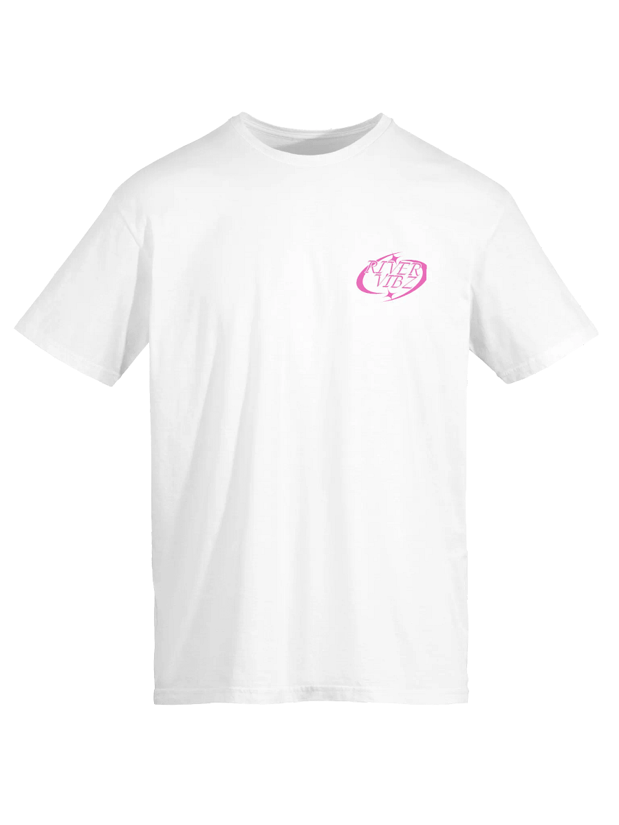 River Vibz Thin Pink Logo Unisex Tee product image (33)