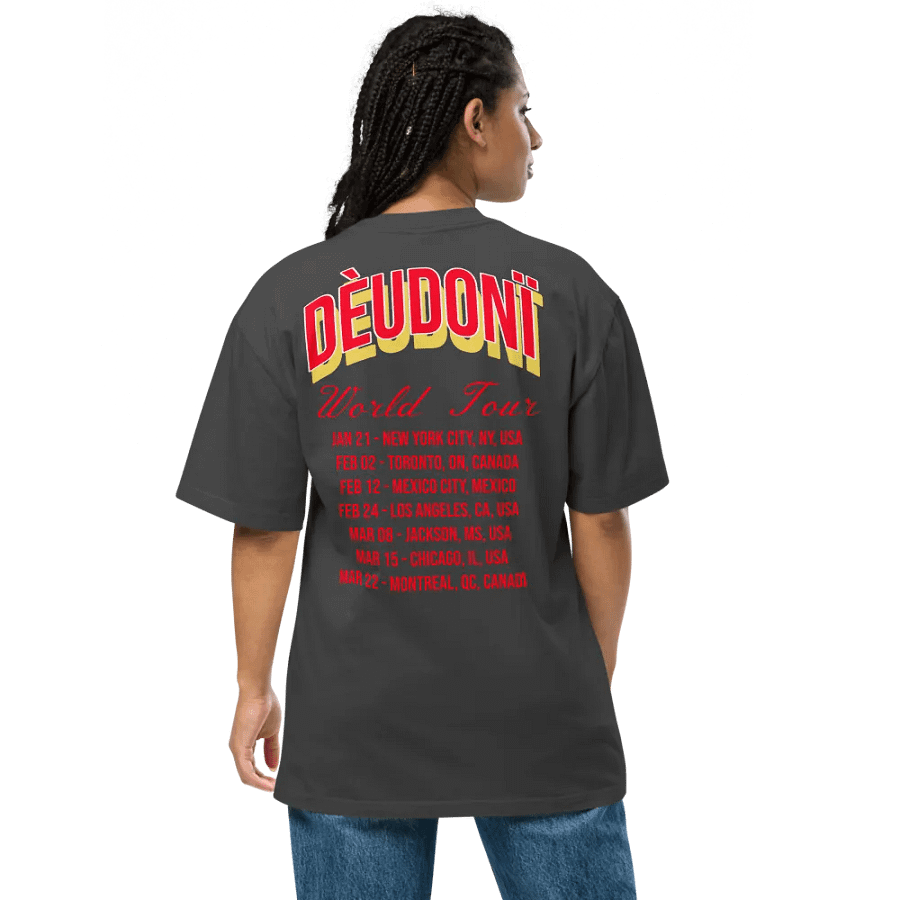 Dèudonï World Tour Tee product image (4)