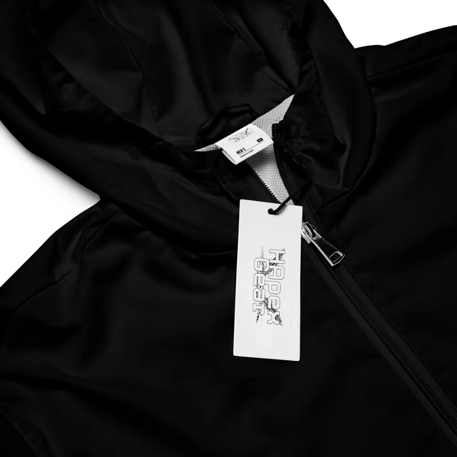Windbreaker - Black - White HApex Gear Black Logo product image (7)