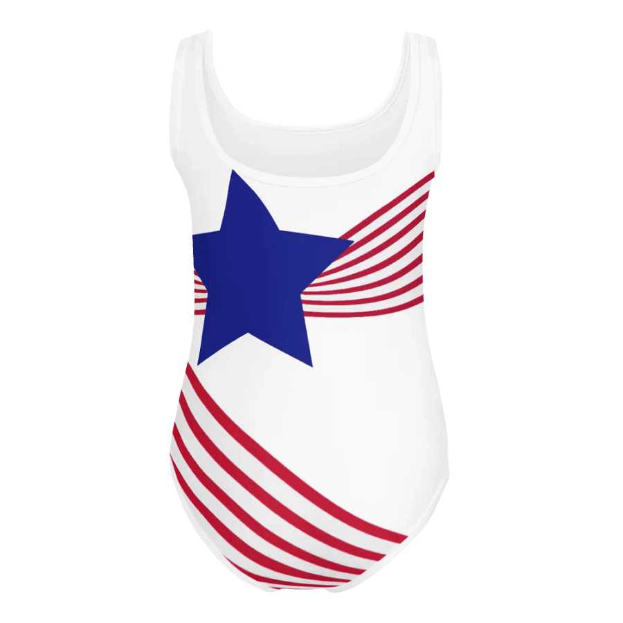 Old Glory Ribbons Kids and Toddlers Swimsuit product image (9)